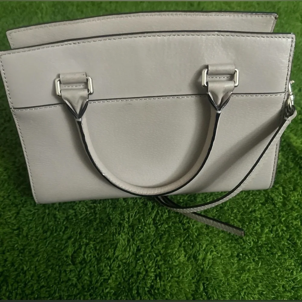 Kate Spade Leather Satchel Crossbody Bag Top Handle Purse